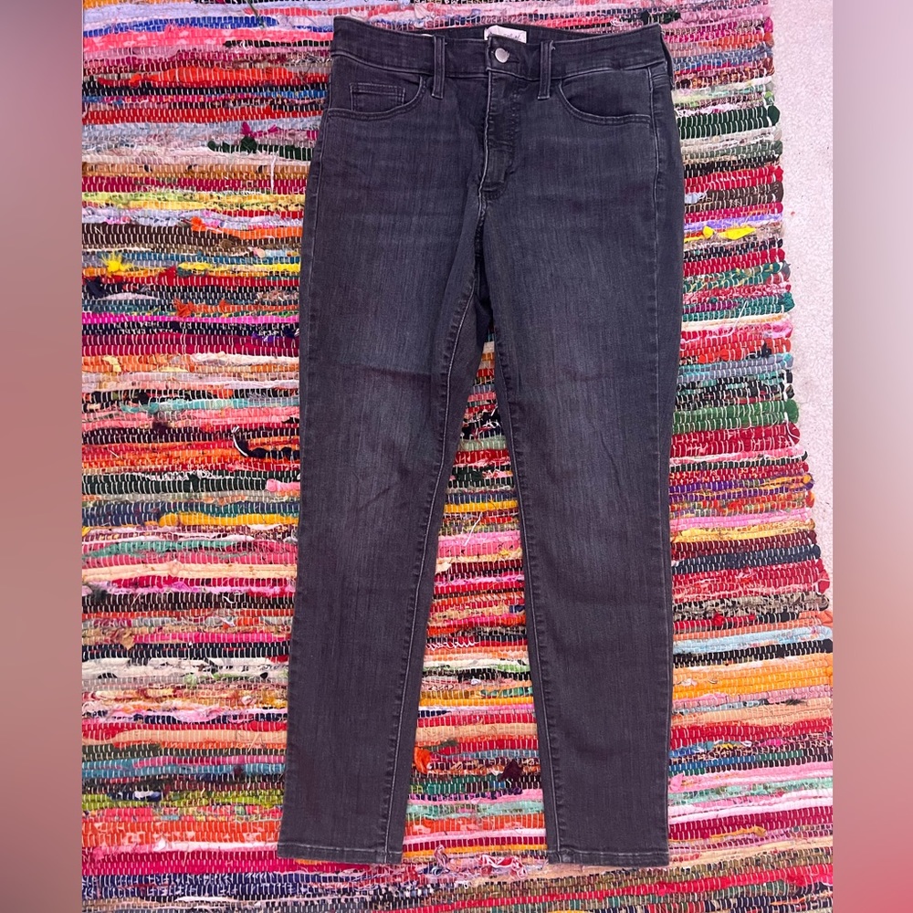 brand new dark wash jeans
